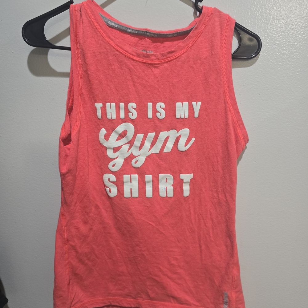 Women's Pink Gym Tank Top